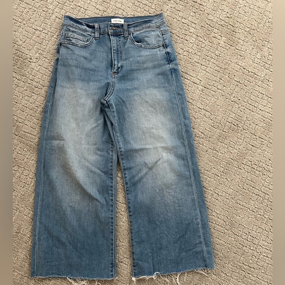 Sneak Peek Denim - Sneak Peek crop wide leg jeans, 26 EUC